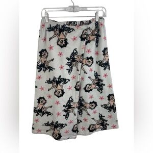 Betty Boop Vintage White Bath Robe Towel Wrap/Sleepwear One Size Women’s GUC